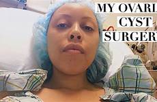 cyst ovarian surgery laparoscopic removed 3cm