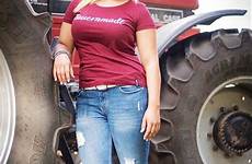 redneck farmer chick cowgirls farmall