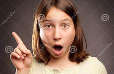 girl young expression surprise dreamstime little portrait stock preview adorable