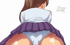 futa panties balls futanari upskirt skirt under pussy ass penis midori rule34 zheng kamiya only rule deletion flag options edit