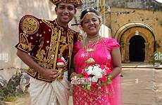 sri lankan couple homecoming alamy