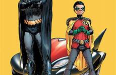 batman dick wayne damian robin comic nightwing grayson dc cave