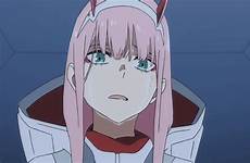 darling franxx zero two anime gif old crying vs sad choose board gifs