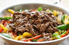 bulgogi korean beef recipe korea food steak foods bbq dishmaps dishes eat peppers hot strips onions