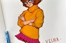velma loish scooby doo drawing tumblr sketchbook mystery incorporated color dinkley cartoon book girls inc