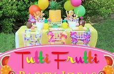party frutti tutti birthday fruit decorations 2nd two themes girls fruity viablossom summer read girl
