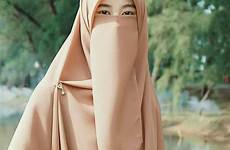 cadar cewek cantik hijab pakai manis dzargon imut wanita niqab papan muslimah disimpan