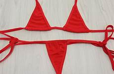 micro bikinis mini string extreme swimwear thong triangle sexy hot beach women swimsuit bathing bandage dhgate costumes erotic lingerie set
