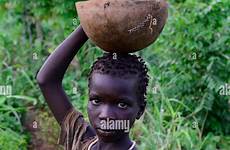 girl clothes poor ethiopia torn gambela stock children anuak gog alamy maize bowl village mit