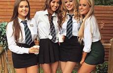 school uniforms girls sexy skirt uniform girl cute essex skirts outfits fashion mistress leather satin blouse schoolgirls british hot panties