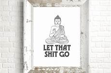 shit buddha unframed 11x14