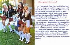 reversal gender tg school sissy maid feminization
