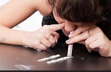 cocaine sniffing