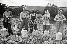 land girls war vintage ii during women army australia england history harvesting farming farm working wwii womens everyday old woman