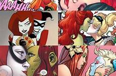 ivy poison harley quinn dc comic comics harlivy catwoman lesbian batman choose board game