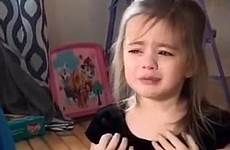 girl little crying she tears reason adorable viral cry daughter herself calming down eventually erupts into kid