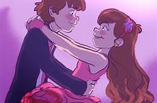 gravity falls dipper mabel pines wallpaper pinecest fanpop anime comic background couple club dance may
