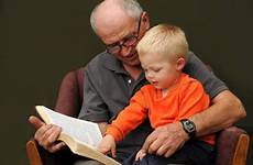 reading grandfather grandpa