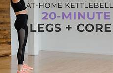 kettlebell workout core body minute exercises strength workouts lower nourishmovelove routines