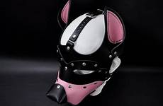 kink welpe maske hundemaske leder