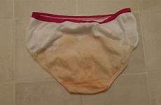 panties stained peeing omorashi smell multiple times wet stain many different them