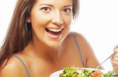 eating salad women fitness popsugar