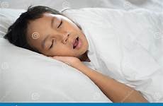 mouth open sleeping boy snoring young asleep preview