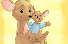 kanga roo deviantart pooh winnie danke kitten disney characters rabbit cartoon cute kangaroo poo cartoonbucket children single mom literature 1st