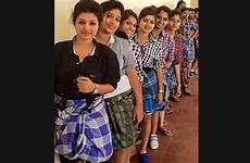kerala students viral lungis rule jeans against girls fake social