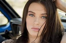 lana rhoades model women eyes brown blue wallpaper portrait wallhaven cc looking outdoors hairs viewer code site remain owners privacy