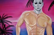 michael frankenstein karl von myers painting halloween horror male muscle deletion flag options rule edit respond