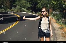 hitchhiker hitch thumbing roadside