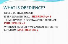 obedience powerpoint ppt presentation obey