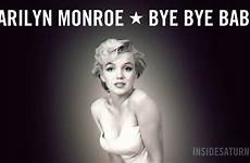 bye monroe marilyn