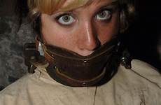 straightjacket bondage gagged blonde smutty drolling wasteland official visit site