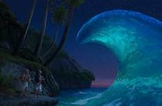 moana water disney aesthetic animation drawn high movie waves film credit five hair 2d mermaid moanas used