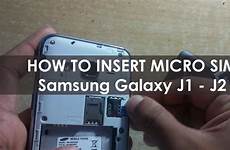 samsung sim card j2 galaxy j1 insert micro phone