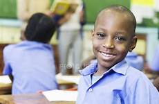 smiling african student american class stock