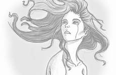 sad girl drawing sketch tumblr draw easy drawings paintingvalley wallpapers sketches