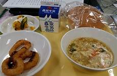 school japanese lunches bread month fried looks salad vegetable mayonnaise squid pumpkin milk rings round yattatachi