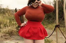 velma dinkley penny underbust cosplay bbw deviantart sexy ass thick cosplayer chunky amy villainous brown photoshoot fat tumblr doo scooby