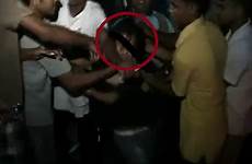 girl public guwahati molested india outraged mob girl1