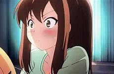 anime girl gif blushing blush gifs аниме tenor tumblr lewd embarrassed shock доску выбрать