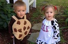 halloween costumes milk costume twin sibling cookies cookie matching kids toddler baby cute popsugar girl boy win diy contest these