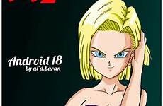 sexy dragon ball 18 android baran al nackt videl androide movies anime deviantart número visitar top