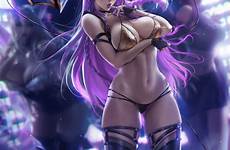 sakimichan legends kai sa league kaisa da lol kda naked girls fan artist size realistic hentai purple hair game series
