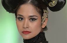 indonesia fashion week indonesian model models imarstore avantie creation anne designer last tweet hair