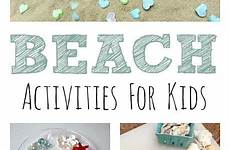 beach activities themed crafts kids summer theme preschool fun ocean holidays eyfs flash cards time pretend lets topic choose board