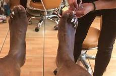 feet shaq ugly big polish pedicure toes shaqs size disgusting nail his thrillist washingtonpost