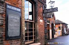 epping ongar railway filmed historic porno train station mirror